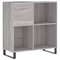 Thumbnail for Plattenschrank Grau Sonoma 84,5x38x89 cm Holzwerkstoff