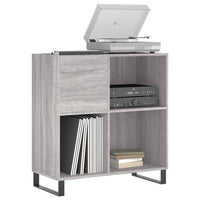 Thumbnail for Plattenschrank Grau Sonoma 84,5x38x89 cm Holzwerkstoff