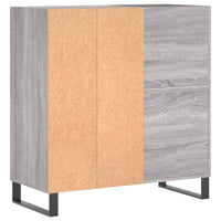 Thumbnail for Plattenschrank Grau Sonoma 84,5x38x89 cm Holzwerkstoff