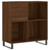 Thumbnail for Plattenschrank Braun Eichen-Optik 84,5x38x89 cm Holzwerkstoff