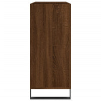 Thumbnail for Plattenschrank Braun Eichen-Optik 84,5x38x89 cm Holzwerkstoff