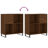 Thumbnail for Plattenschrank Braun Eichen-Optik 84,5x38x89 cm Holzwerkstoff