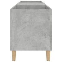 Thumbnail for Plattenschrank Betongrau 121x38x48 cm Holzwerkstoff