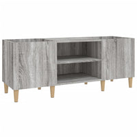 Thumbnail for Plattenschrank Grau Sonoma 121x38x48 cm Holzwerkstoff