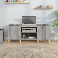 Thumbnail for Plattenschrank Grau Sonoma 121x38x48 cm Holzwerkstoff