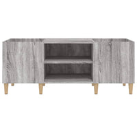 Thumbnail for Plattenschrank Grau Sonoma 121x38x48 cm Holzwerkstoff
