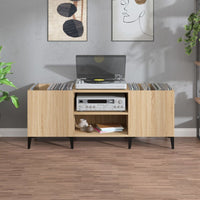 Thumbnail for Plattenschrank Sonoma-Eiche 121x38x48 cm Holzwerkstoff