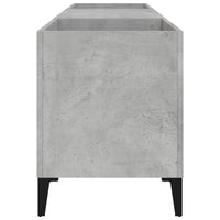 Thumbnail for Plattenschrank Betongrau 121x38x48 cm Holzwerkstoff