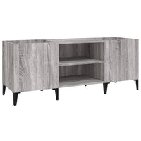 Thumbnail for Plattenschrank Grau Sonoma 121x38x48 cm Holzwerkstoff