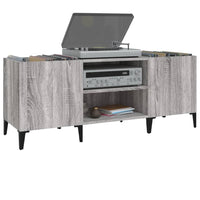 Thumbnail for Plattenschrank Grau Sonoma 121x38x48 cm Holzwerkstoff