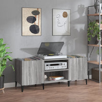 Thumbnail for Plattenschrank Grau Sonoma 121x38x48 cm Holzwerkstoff