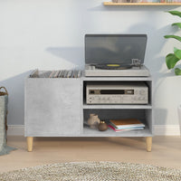 Thumbnail for Plattenschrank Betongrau 84,5x38x48 cm Holzwerkstoff