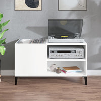 Thumbnail for Plattenschrank Weiß 84,5x38x48 cm Holzwerkstoff