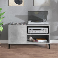 Thumbnail for Plattenschrank Betongrau 84,5x38x48 cm Holzwerkstoff