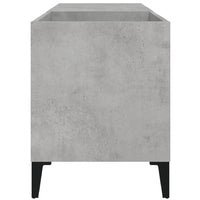 Thumbnail for Plattenschrank Betongrau 84,5x38x48 cm Holzwerkstoff