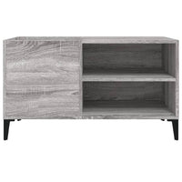 Thumbnail for Plattenschrank Grau Sonoma 84,5x38x48 cm Holzwerkstoff