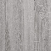 Thumbnail for Plattenschrank Grau Sonoma 84,5x38x48 cm Holzwerkstoff