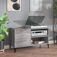 Thumbnail for Plattenschrank Grau Sonoma 84,5x38x48 cm Holzwerkstoff