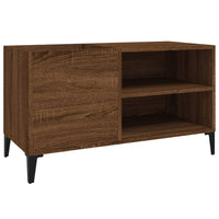 Thumbnail for Plattenschrank Braun Eichen-Optik 84,5x38x48 cm Holzwerkstoff