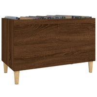 Thumbnail for Plattenschrank Braun Eichen-Optik 74,5x38x48 cm Holzwerkstoff