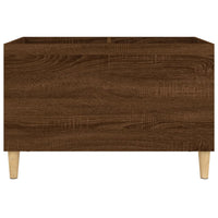 Thumbnail for Plattenschrank Braun Eichen-Optik 74,5x38x48 cm Holzwerkstoff