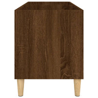 Thumbnail for Plattenschrank Braun Eichen-Optik 74,5x38x48 cm Holzwerkstoff