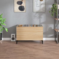 Thumbnail for Plattenschrank Sonoma-Eiche 74,5x38x48 cm Holzwerkstoff