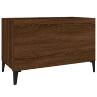 Thumbnail for Plattenschrank Braun Eichen-Optik 74,5x38x48 cm Holzwerkstoff