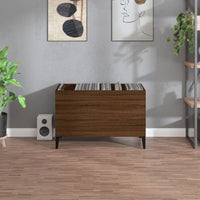 Thumbnail for Plattenschrank Braun Eichen-Optik 74,5x38x48 cm Holzwerkstoff