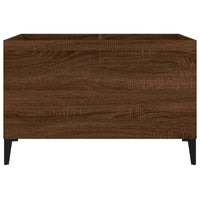 Thumbnail for Plattenschrank Braun Eichen-Optik 74,5x38x48 cm Holzwerkstoff