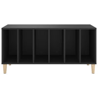 Thumbnail for Plattenschrank Schwarz 100x38x48 cm Holzwerkstoff