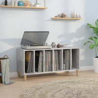 Thumbnail for Plattenschrank Betongrau 100x38x48 cm Holzwerkstoff
