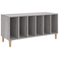 Thumbnail for Plattenschrank Grau Sonoma-Eiche 100x38x48 cm Holzwerkstoff