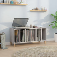 Thumbnail for Plattenschrank Grau Sonoma-Eiche 100x38x48 cm Holzwerkstoff