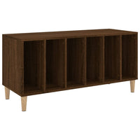 Thumbnail for Plattenschrank Braun Eichen-Optik 100x38x48 cm Holzwerkstoff