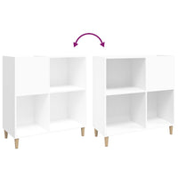 Thumbnail for Plattenschrank Weiß 84,5x38x89 cm Holzwerkstoff