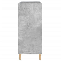Thumbnail for Plattenschrank Betongrau 84,5x38x89 cm Holzwerkstoff