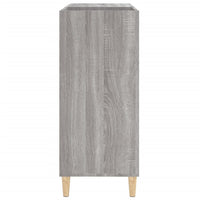 Thumbnail for Plattenschrank Grau Sonoma 84,5x38x89 cm Holzwerkstoff