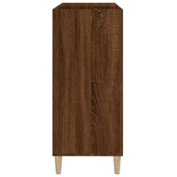 Thumbnail for Plattenschrank Braun Eichen-Optik 84,5x38x89 cm Holzwerkstoff