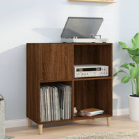 Thumbnail for Plattenschrank Braun Eichen-Optik 84,5x38x89 cm Holzwerkstoff