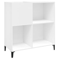 Thumbnail for Plattenschrank Weiß 84,5x38x89 cm Holzwerkstoff