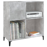 Thumbnail for Plattenschrank Betongrau 84,5x38x89 cm Holzwerkstoff
