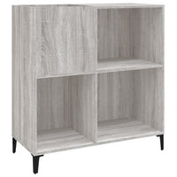 Thumbnail for Plattenschrank Grau Sonoma 84,5x38x89 cm Holzwerkstoff