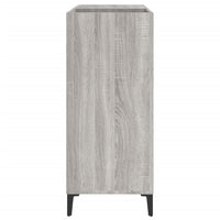 Thumbnail for Plattenschrank Grau Sonoma 84,5x38x89 cm Holzwerkstoff