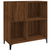 Thumbnail for Plattenschrank Braun Eichen-Optik 84,5x38x89 cm Holzwerkstoff