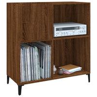 Thumbnail for Plattenschrank Braun Eichen-Optik 84,5x38x89 cm Holzwerkstoff
