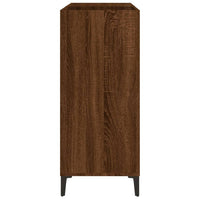 Thumbnail for Plattenschrank Braun Eichen-Optik 84,5x38x89 cm Holzwerkstoff