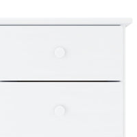 Thumbnail for Sideboard ALTA Weiß 112x35x73 cm Massivholz Kiefer