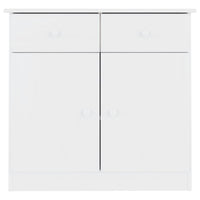 Thumbnail for Sideboard ALTA Weiß 77x35x73 cm Massivholz Kiefer