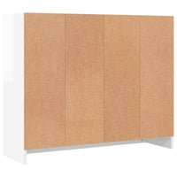 Thumbnail for Sideboard Hochglanz-Weiß 91x28x75 cm Holzwerkstoff